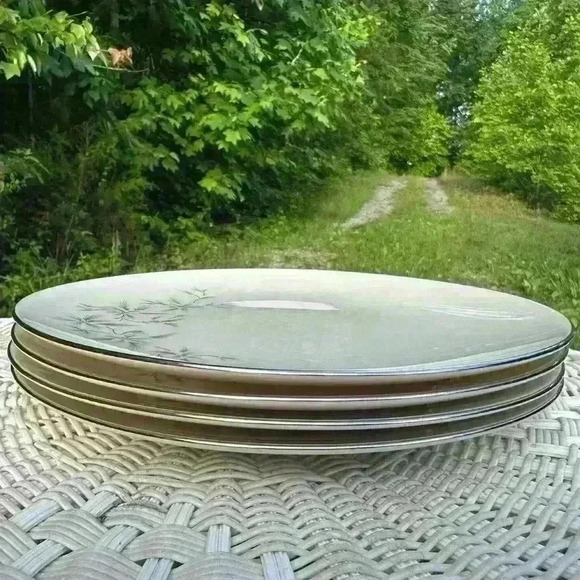 Wyndcrest by Lennox China A-500 made in USA dinner plates. Set of 4. China - Picture 3 of 10